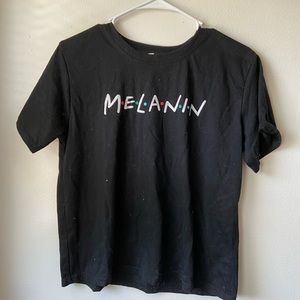 MELANIN t-shirt (inspired by friends)